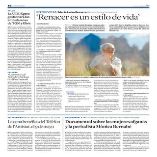 ‘Renacer es un estilo de vida’ Entr...