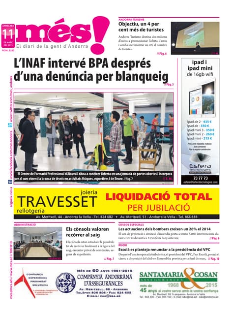 Diari del 10 de març de 2015