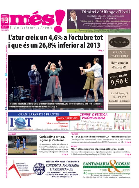 Diari del 13 de novembre de 2014