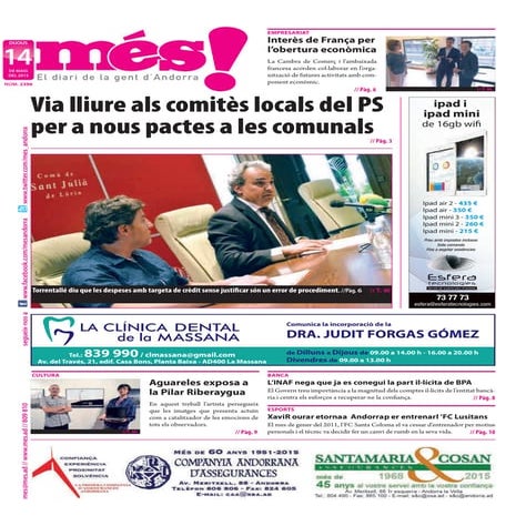 Diari del 14 de maig de 2015