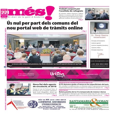 Diari Mes, Dimarts 22 de Setembre 