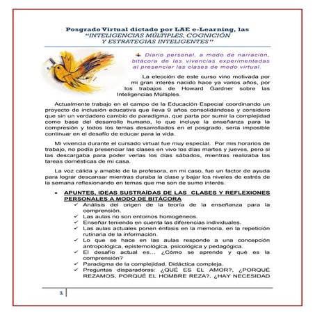 Bitácora Sandra Villagrán