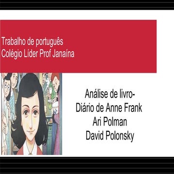 Diario de anne frank quadrinhos