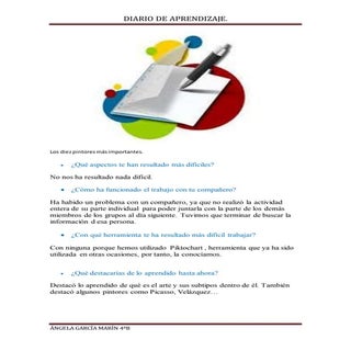 Diario de aprendizaje