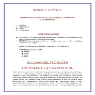 Diario de campo