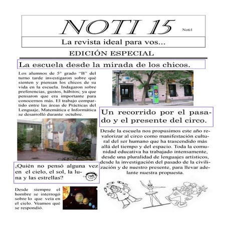 Diario noti 15 2da edición   año 2009