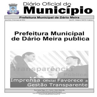 DIÁRIO OFICIAL DO MUNICÍPIO (PREFEI...