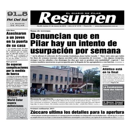 Diario Resumen 20150331
