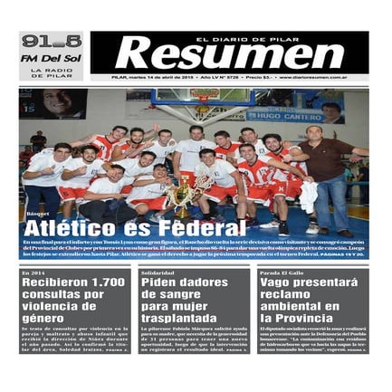 Diario resumen 20150414