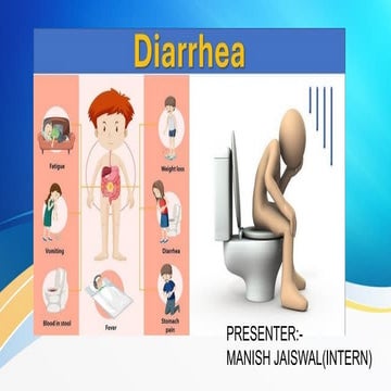 A topic on Pediatric DIARRHEA. pptx | PPTX