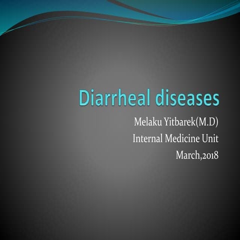 Diarrheal diseases