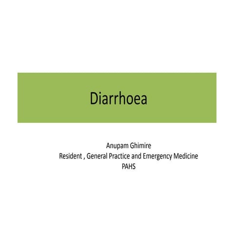 Diarrhoea