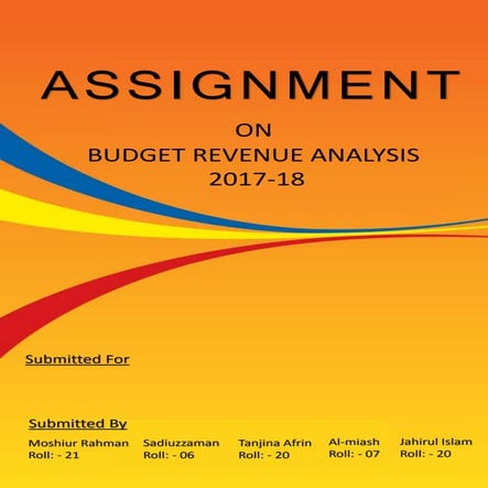 Assignment Cover Page Design