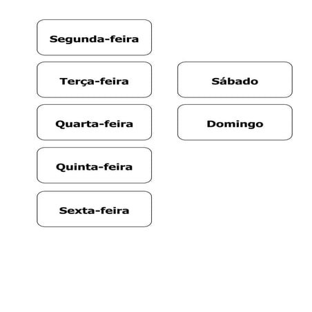 Dias da semana | PDF