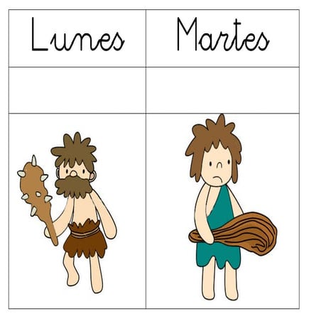 Dias de la semana prehistoricos