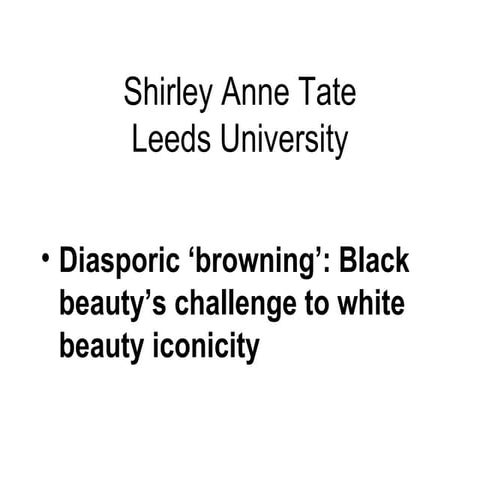 Diasporic 'browning'uom