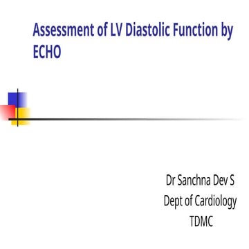 Diastolic-dysfunction, diastolic dysfunction