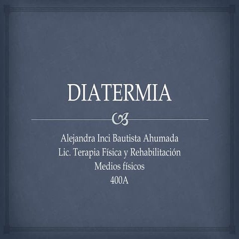 Diatermia