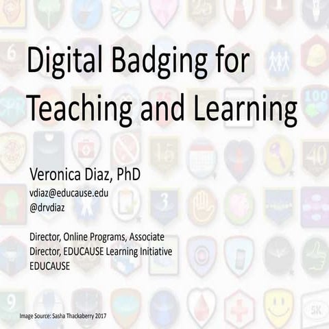 Digital Badging for Teaching and Learning