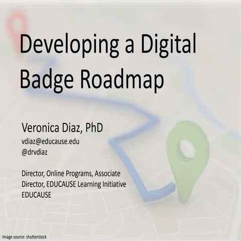 Developing a Digital Badge Roadmap 