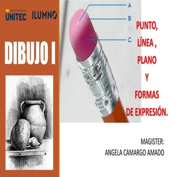 DIBUJO, PUNTO, LÍNEA, PLANO Y FORMAS DE EXPRESIÓN