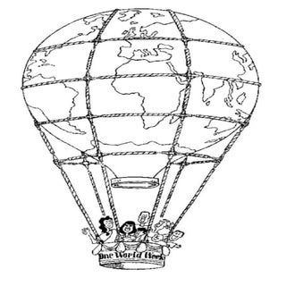 Dibujo mural globo Da de la Paz.201...