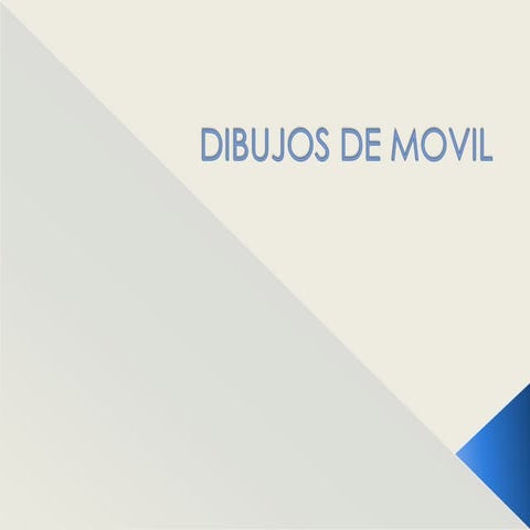 Dibujos de movil