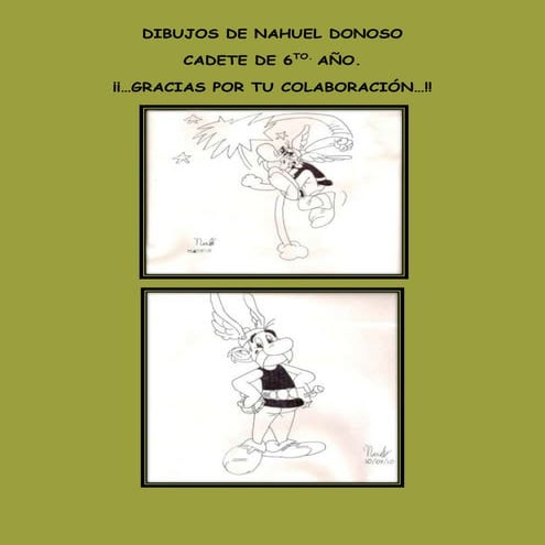 Dibujos de nahuel donoso