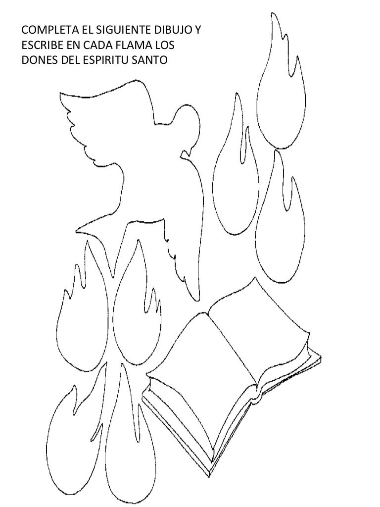 Dibujos espiritu santo