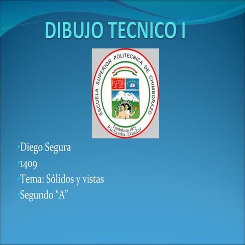 Dibujo tecnico i