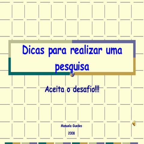 Dicas Para Realizar Uma Pesquisa