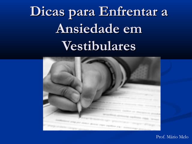 Dicas para enfrentar a ansiedade em...