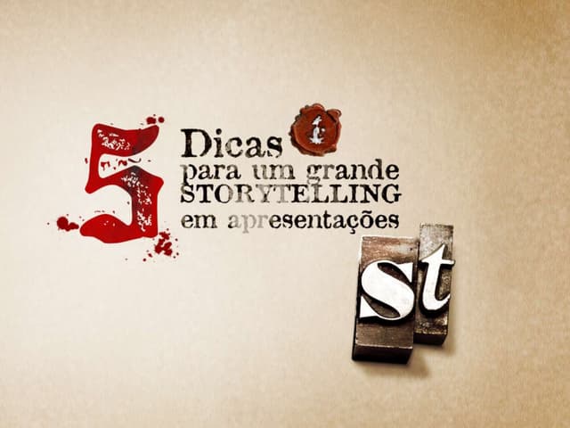 MonkeyBusiness - 5 Dicas de Storyte...