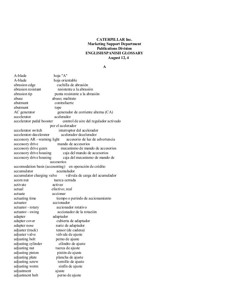 Diccionario de ingles tecnico Diccionario de ingles tecnico