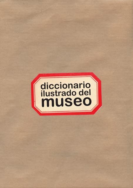 Diccionario ilustrado del Museo