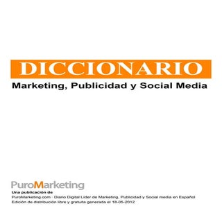 Diccionario marketing, publicidad y...