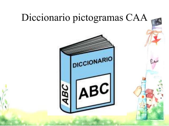 Diccionario pictogramas 