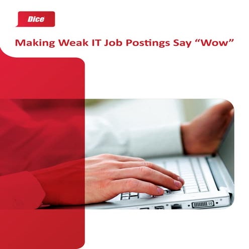 Making Weak Job Postings Say “Wow”