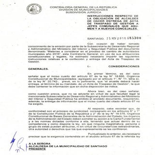 Dictamen N° 85300 del 25.11.2016 Tr...