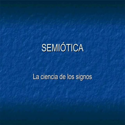 Tipos de signos
