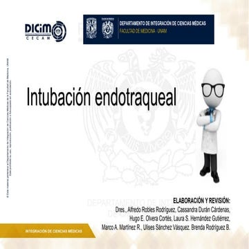 Dicim  facmed  intubación endotraqueal