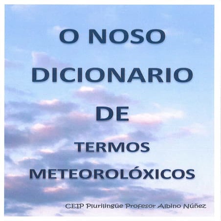 O NOSO DICIONARIO DE METEOROLOXÍA 