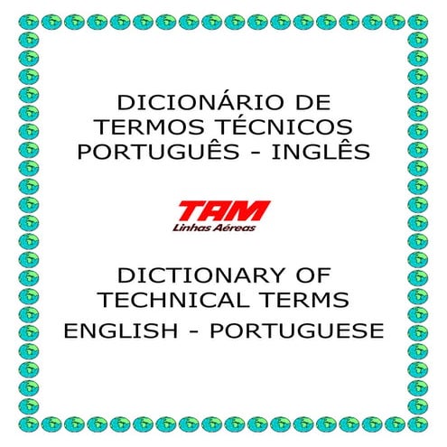Dicionário de termos técnicos