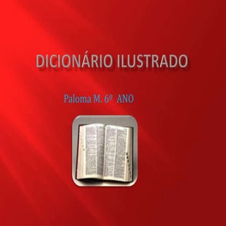 Dicionário ilustrado paloma