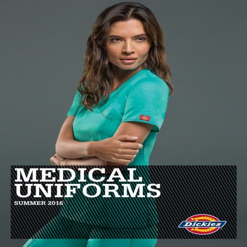 Dickies каталог медицинской одежды лето 2016 | PDF