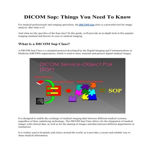 DICOM Sop Things You Need To Know.pdf