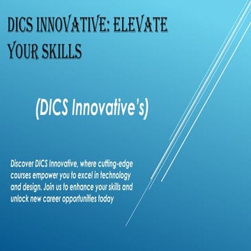 The Journey of DICS Innovative Pitampura