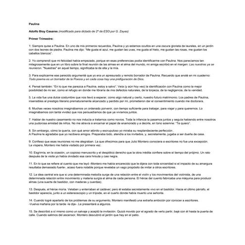 Dictados de 2º 2011 2012