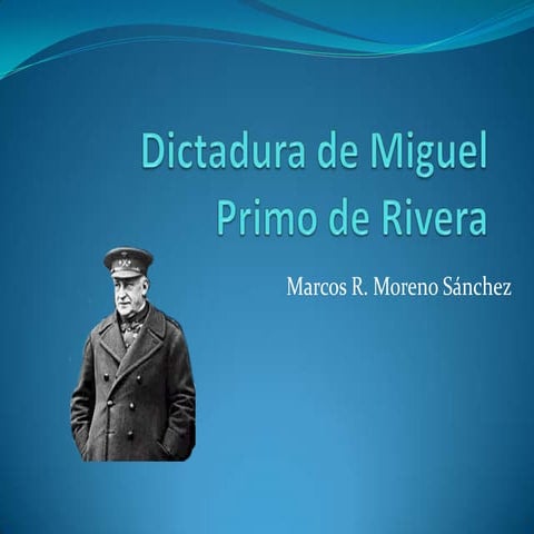 Dictadura de primo de rivera