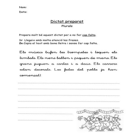 Dictats preparats català 2n